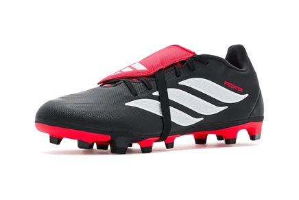 Мужские бутсы Adidas Predator Club, черно-бело-красные
