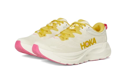 Женские кроссовки Hoka Gaviota 6, бежево-желтые