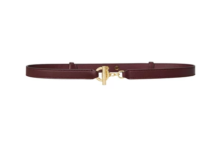 Ремень Lauren Ralph Lauren Leather Toggle Skinny Belt