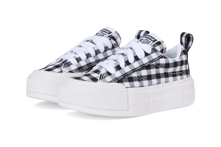 Детские кеды Converse Kids Cruise Checkered, бело-черные
