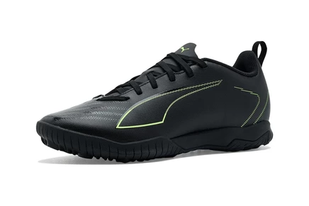 Детские бутсы Puma Ultra 6 Play, черные/зеленые