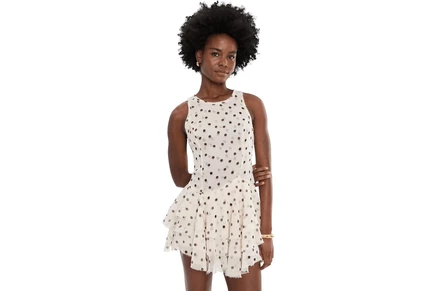 Платье Free People Raven Printed Mini Dress