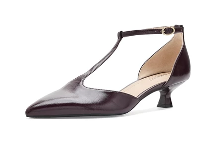 LifeStride Marion chocolate plum