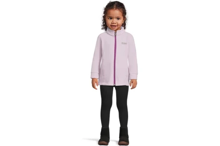 Columbia Kids Benton Springs Fleece (Toddler) lavender pearl