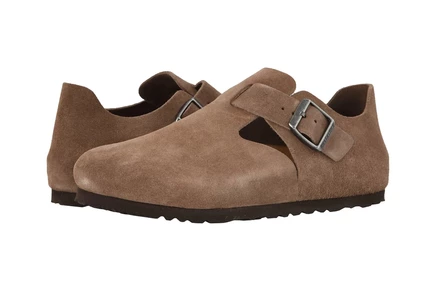 Унисекс сабо Birkenstock London замшевые, тауп