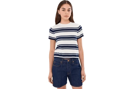 Топ 525 america Nerida Striped Sweater Tee