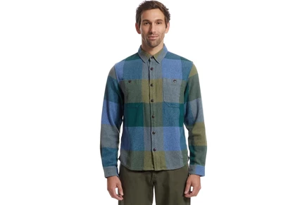 Мужская рубашка L.L.Bean Signature Northwoods Twill Shirt Regular