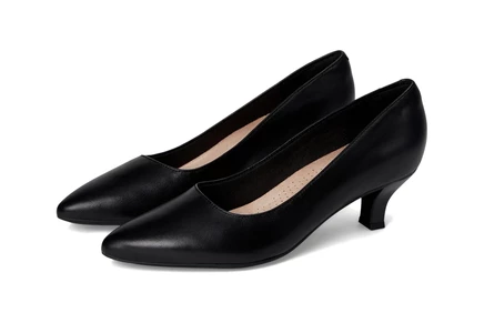Clarks Kepley Vine black leather