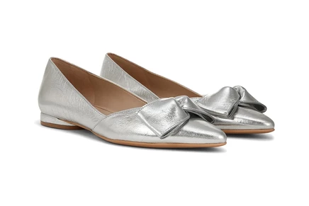 Naturalizer Havana Bow silver leather