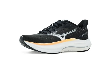Женские кроссовки Mizuno Wave Inspire 22, черно-белые