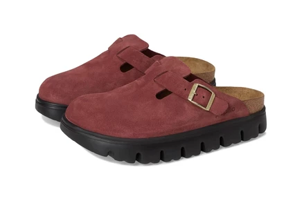 Тапочки Birkenstock Papillio by Birkenstock Boston Chunky Clog - Suede