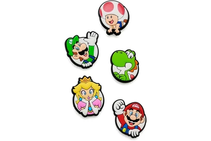 Crocs Jibbitz Characters super mario core 5-pack