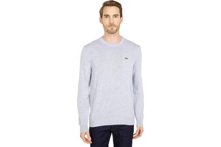 Свитер Lacoste Long Sleeve Crew Neck Sweater