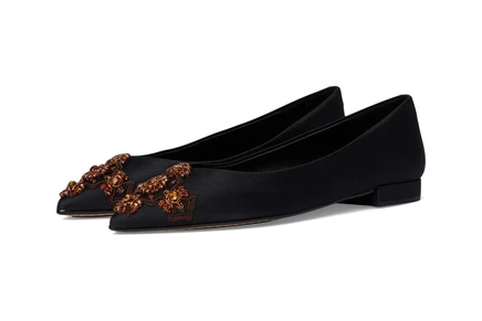 Женские балетки Birdies Goldfinch 15, черный шелк