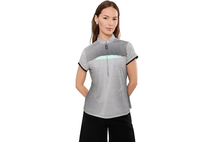Женский топ Jamie Sadock Optic Dot Print, бежевый