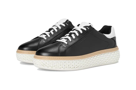Женские кроссовки Cole Haan Grandpro Court Skyweave Sneakers black/optic white/optic white