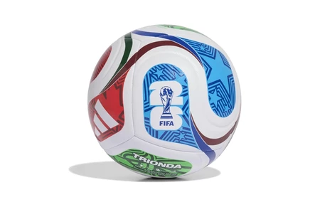 adidas FIFA World Cup 26 Trionda Soccer Ball white/team royal blue/solar blue/power red training