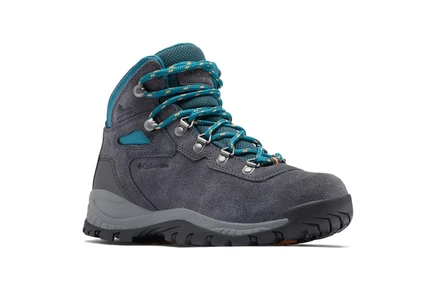 Женские кроссовки Columbia Newton Ridge Plus Waterproof Amped shark/river blue 1