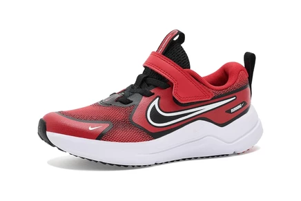 Nike Kids Cosmic Runner Swoosh (Little Kid) university red/white/black