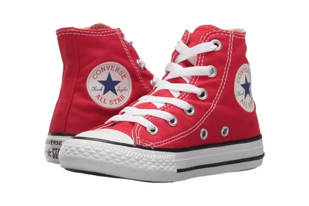 Детские кеды Converse Chuck Taylor All Star Core Hi, красные