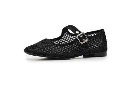 Женские балетки Sam Edelman Michaela Mesh, черные