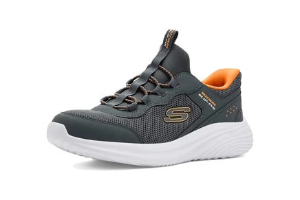 Мужские кроссовки SKECHERS KIDS Hands Free Slip Ins Bounder Pro 404208L (Little Kid/Big Kid)
