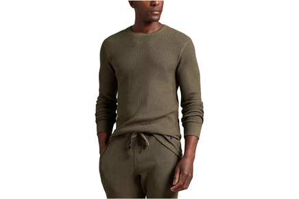 Пижама Polo Ralph Lauren Thermal Long Sleeve Crew Hanging
