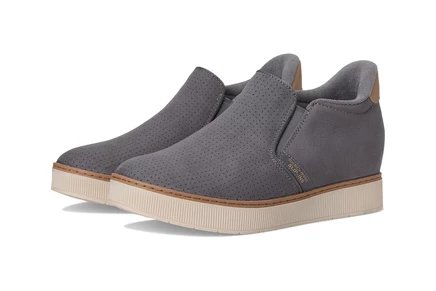 Женские слипоны Bobs from Skechers Hush Up, серые