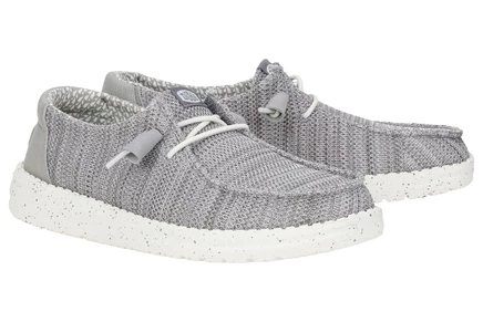 Hey Dude Wendy Stretch Sox light grey