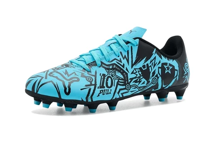 Детские бутсы Puma Tacto II Pulisic, сине-черные