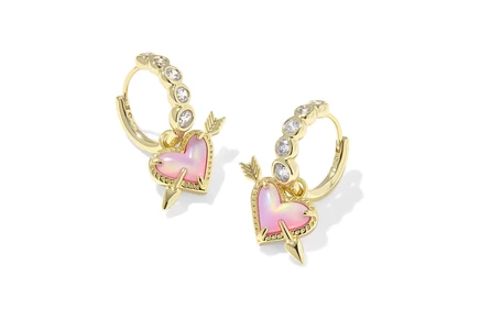 Серьги Kendra Scott Ari Heart Arrow Huggie Earrings