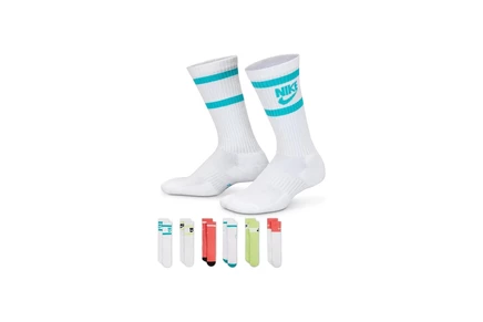 Детские носки Nike Everyday Cushion, 6 пар, многоцветные 5