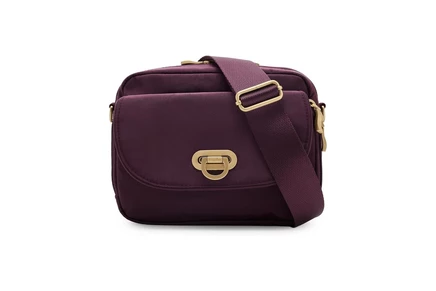 Женская сумка через плечо Baggallini Coastal Flip Lock Camera Bag Crossbody
