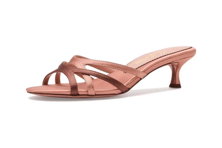 Женские мюли Sam Edelman Camille на низком каблуке, кораллово-мульти