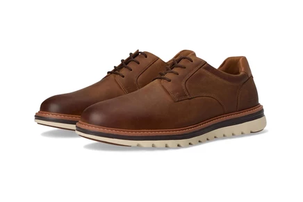 Мужские оксфорды Johnston & Murphy Braxton Plain Toe, коричневые