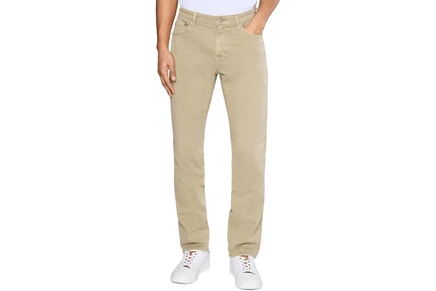 Джинсы AG Jeans Everett Slim Straight Jeans 7 Years Sulfur Valley Tan