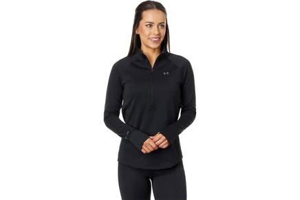 Женский термопуловер Under Armour ColdGear 4.0, черно-серый