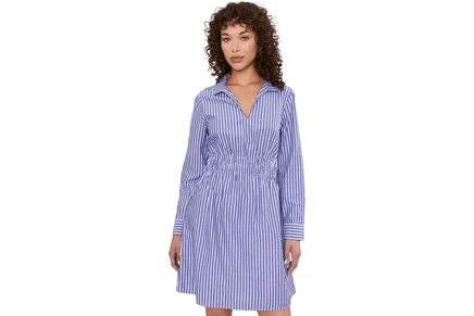 Платье Tommy Bahama Sunlit Stripe Long Sleeve Shirtdress