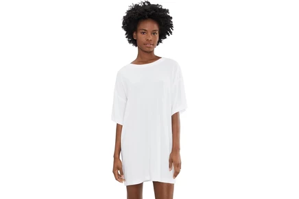 Платье Norma Kamali Short Sleeve Boxy Mini Dress