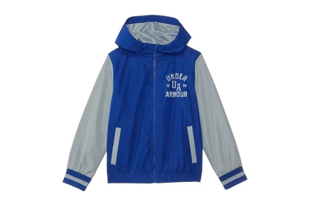 Under Armour Kids Wintuck Varsity Windbreaker (Big Kid) royal