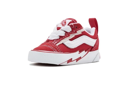 Детские кроссовки Vans Kids Knu Skool, красные