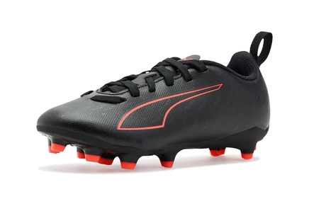 Детские футбольные бутсы Puma Ultra Play, черно-красные