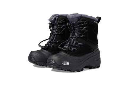 Детские ботинки The North Face Alpenglow V, черно-серые