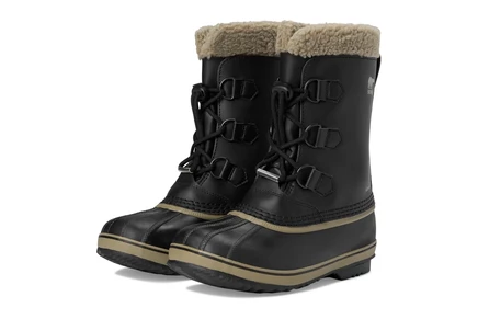 Унисекс зимние сапоги SOREL Kids Yoot Pac TP WP, черные