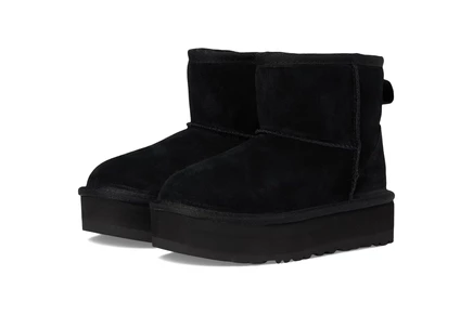 Ботинки UGG Kids Classic Mini Platform (Little Kid/Big Kid)