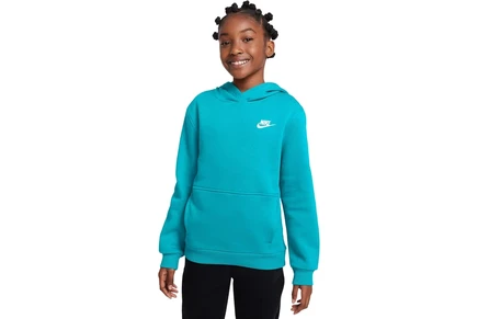 Женский свитшот Nike Kids NSW Club Fleece LBR Hoodie (Little Kids/Big Kids)