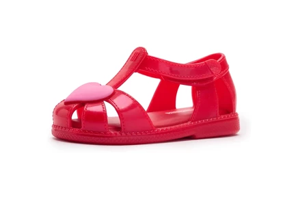 Балетки для малышей Mini Melissa Hip Heart, красные