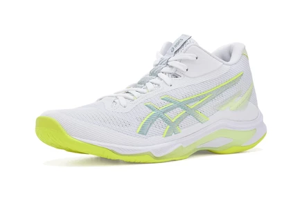 Женские кроссовки Asics Netburner Ballistic FF MT 4, бело-желтые