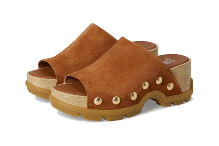 SOREL Roamn Slide iced tea/gum 16