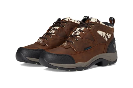 Женские ботинки Ariat Terrain Waterproof, коричневые